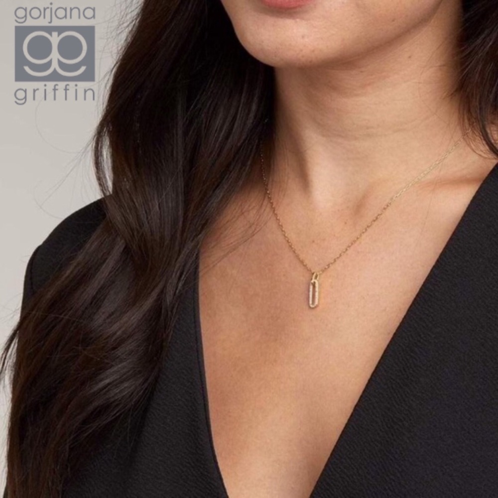 Gorjana Parker Shimmer Pendant Necklace